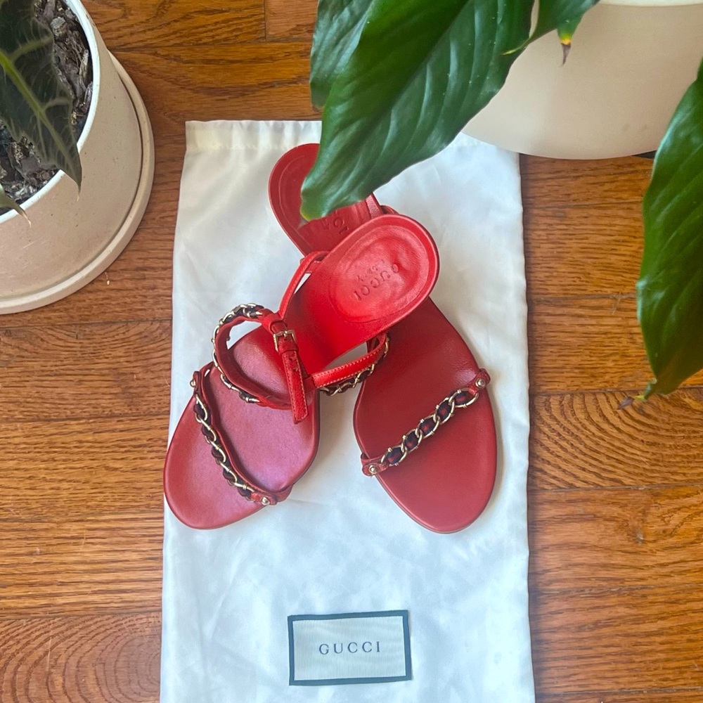 Vintage GUCCI kitten heels 👠 - Picture 3 of 13
